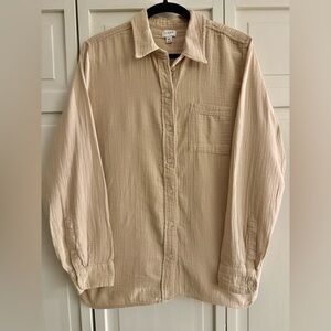 J. Crew Women’s Double Gauze Button Up